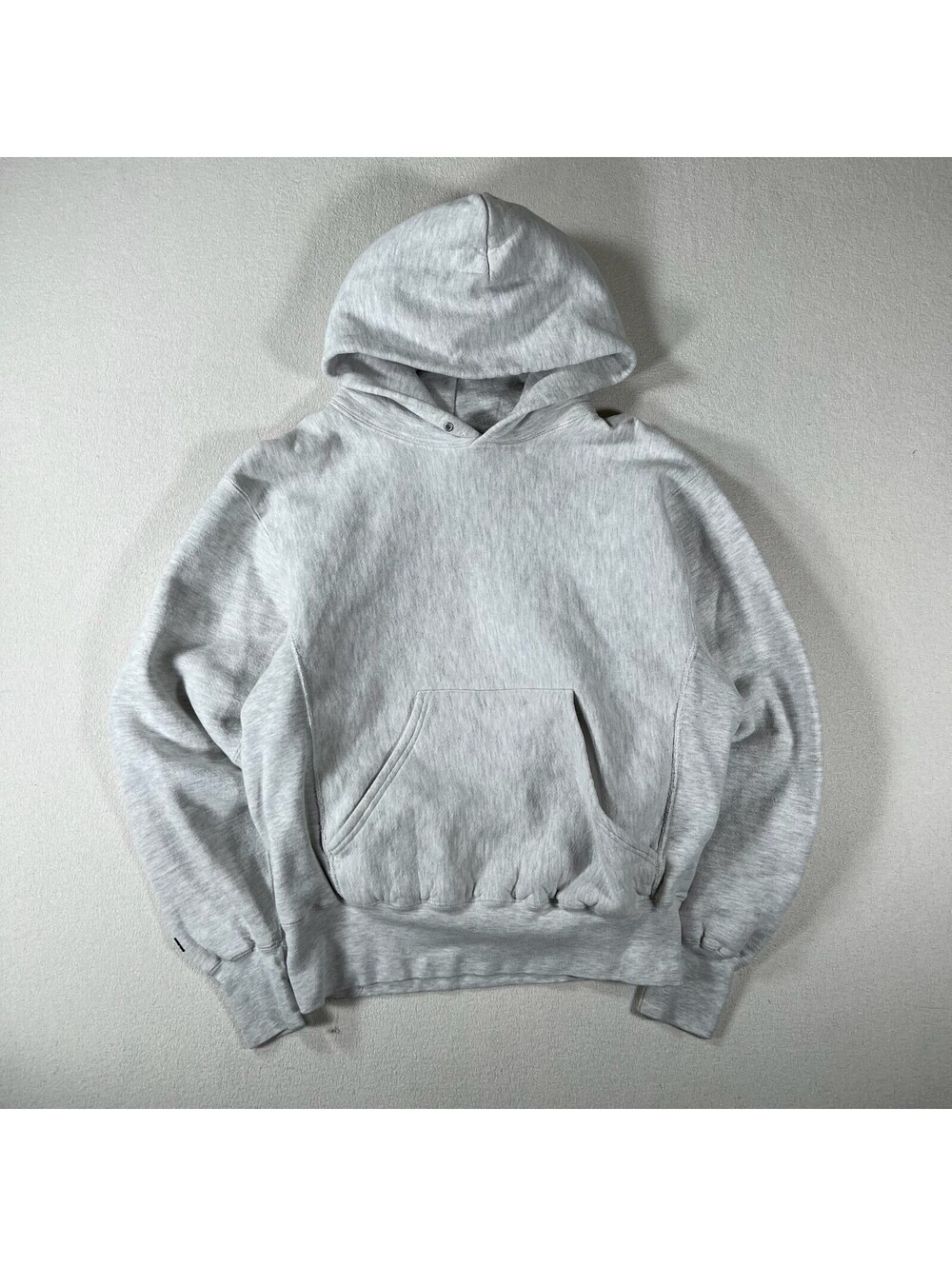 Vintage JanSport Heather Gray Pullover Hoodie Sweatshirt M